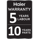 Haier HW100-B14387GUU 10kg 1400 Spin WiFi Freestanding Washing Machine Graphite - A Rated Graphite