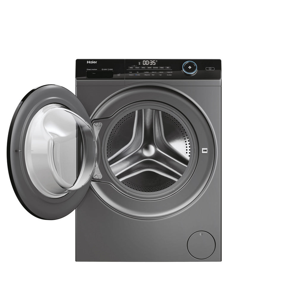 Haier HW100B-14959S8U1 10kg 1400 Spin I-Pro Series 5 Washing Machine Graphite - A Rated Graphite