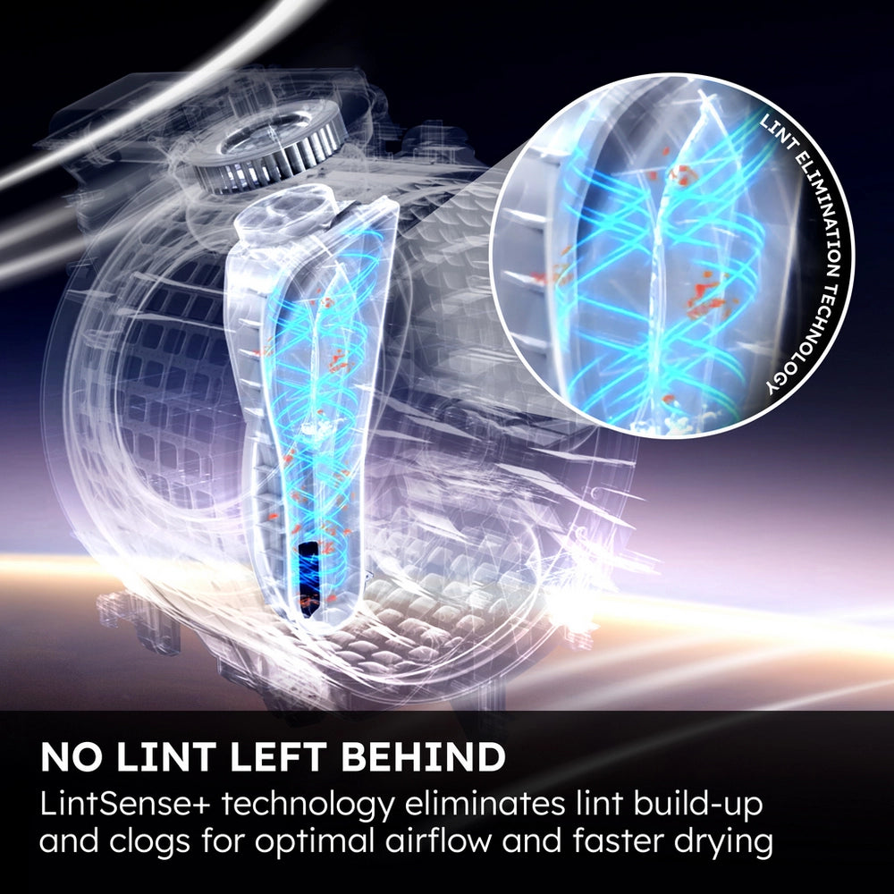 Haier HWD80BP14367TU 8+5kg 1400 Spin Freestanding Washer Dryer White - A Rated White