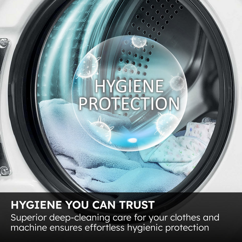 Haier HWD90BP14357TUUK Series 5 9kg+5kg 1400 Spin Freestanding Washer Dryer White