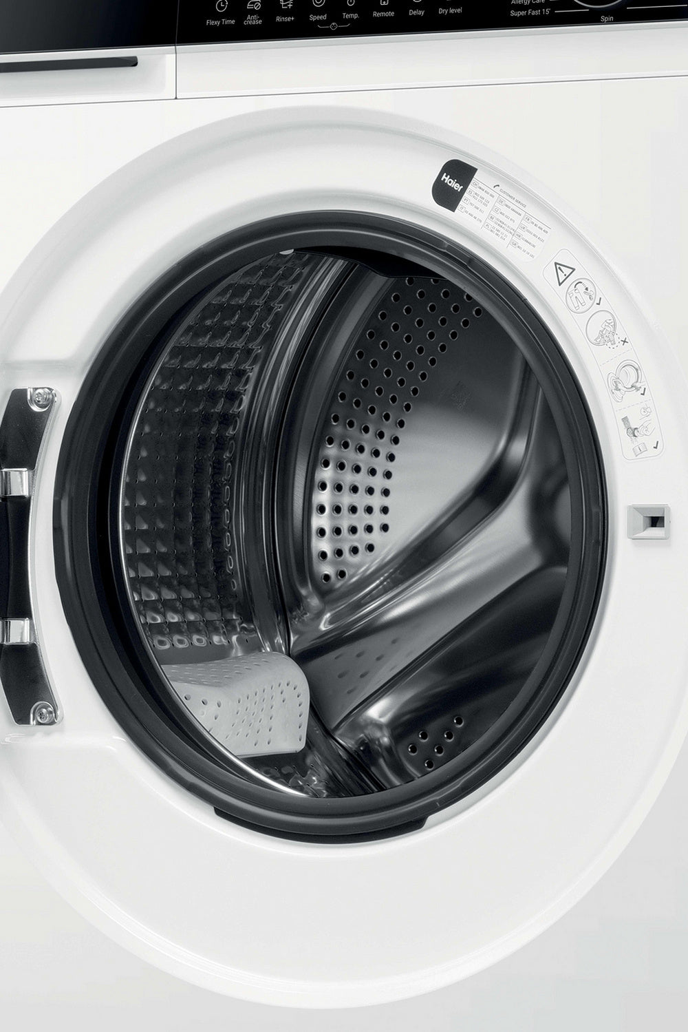 Haier HWD90BP14357TUUK Series 5 9kg+5kg 1400 Spin Freestanding Washer Dryer White