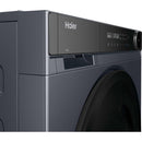 Haier Series 8 HWB100B14858GUUK Integrated 10kg 1400 Spin WiFi Connected Washing Machine Graphite - A Rated Graphite
