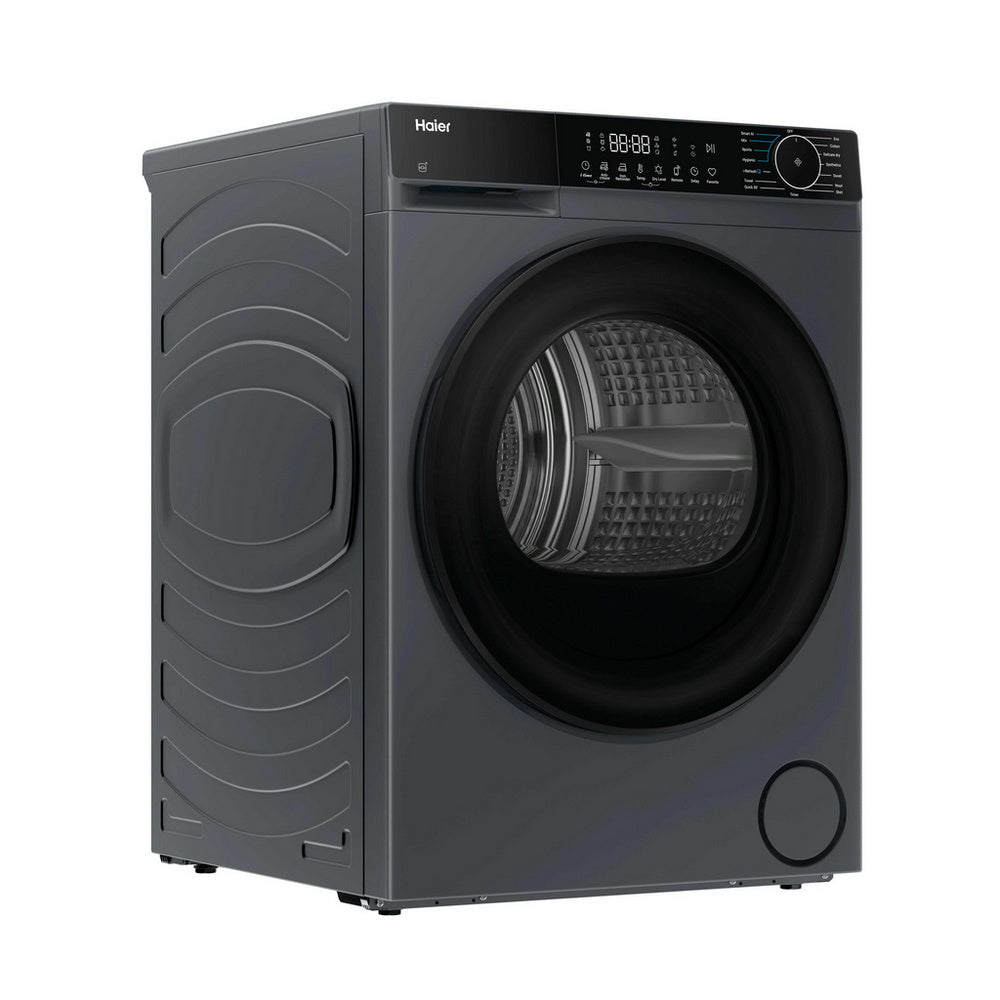 Haier X Series 5 HD90-D357U1G-UK 9kg WiFi Enabled Heat Pump Tumble Dryer Graphite