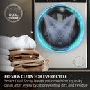 Haier X Series 5 HW100BP14357GUUK 10kg 1400 Spin WiFi Connected Freestanding Washing Machine Graphite - A Rated Graphite