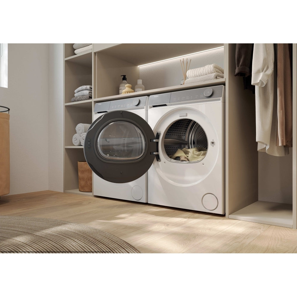 Haier X Series 7 HD100-C367U1-UK WiFi Connected 10Kg Heat Pump Tumble Dryer White - A++ Rated White