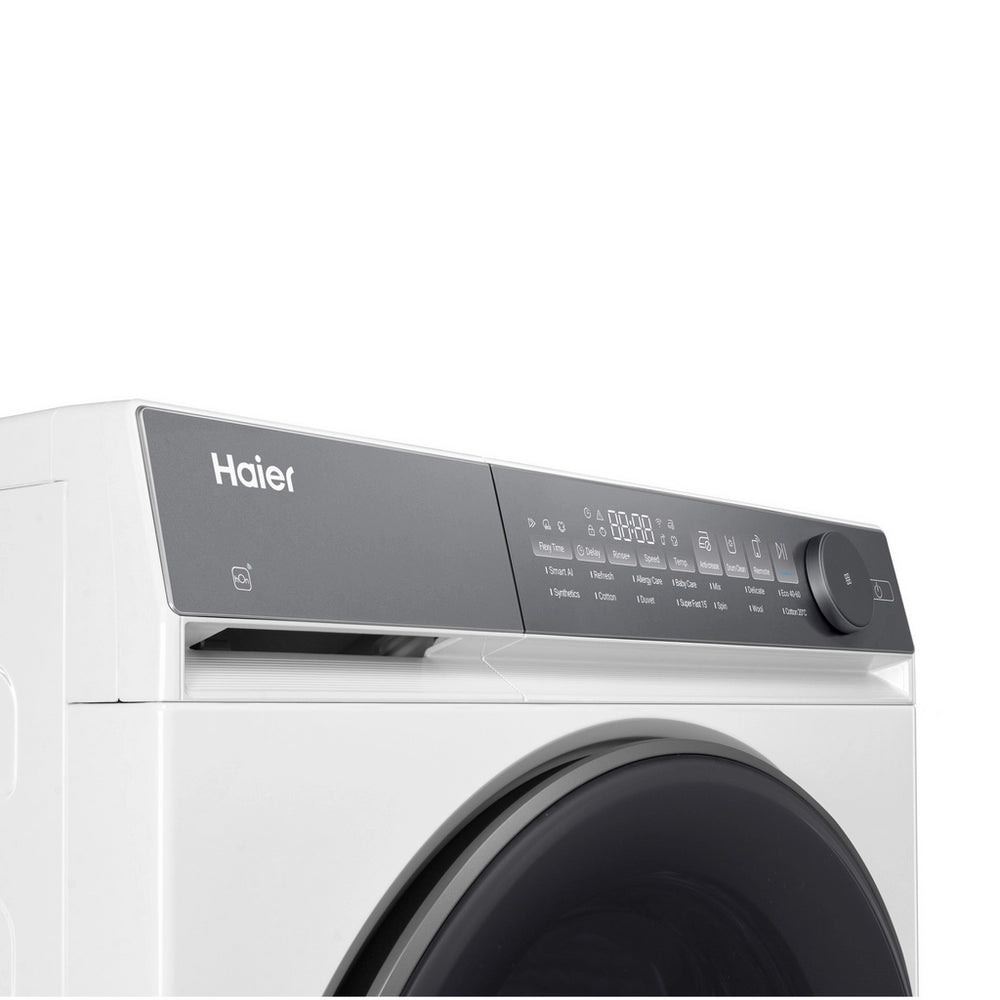 Haier X Series 7 HW100-B14367U-UK 10kg 1400 Spin WiFi Connected Washing Machine White - A Rated White