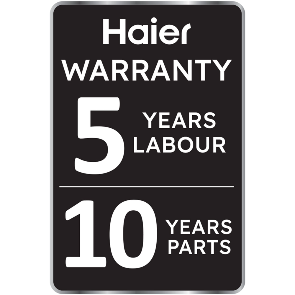 Haier HW100-B14387GUU 10kg 1400 Spin WiFi Freestanding Washing Machine Graphite - A Rated