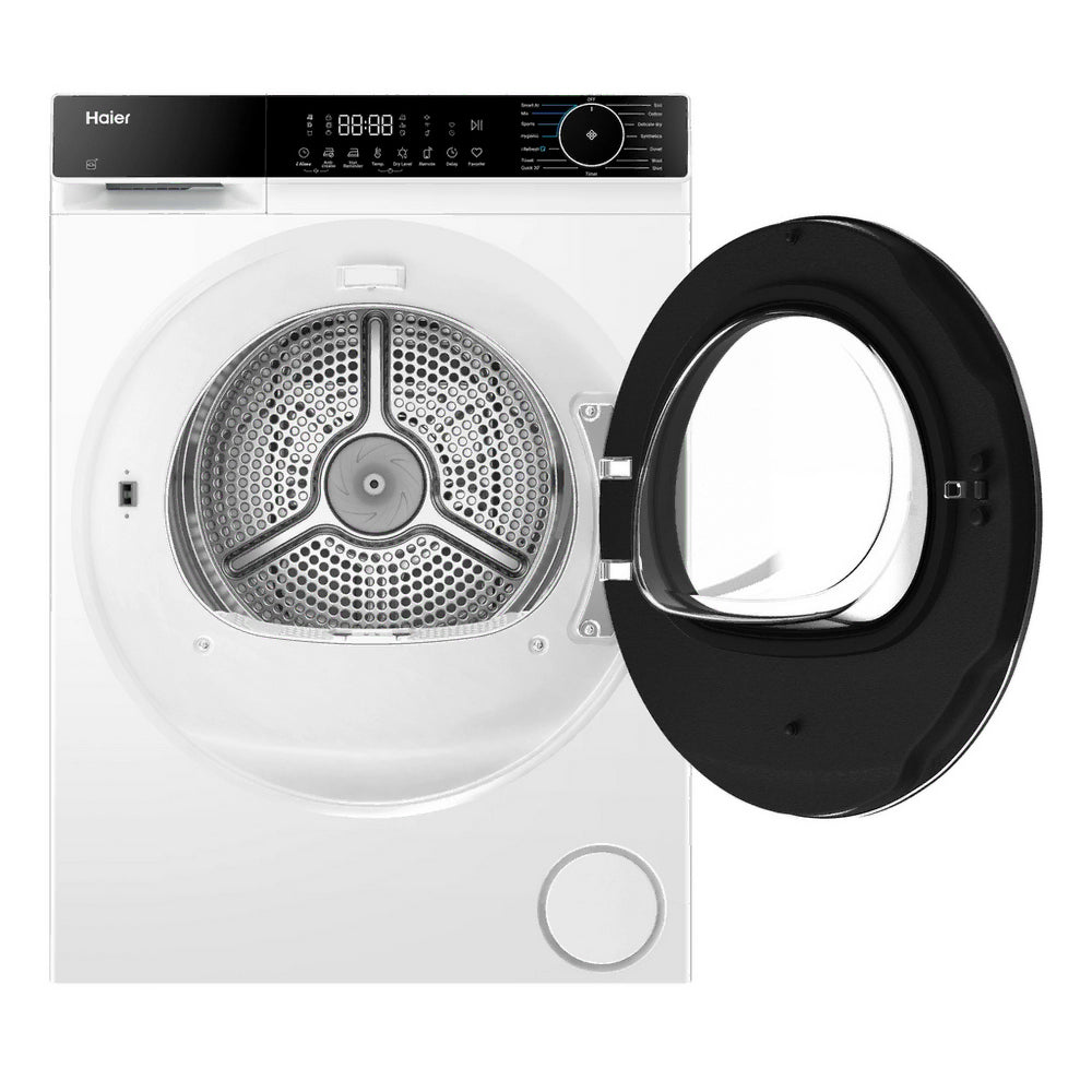 Haier X5 Plus HD90-D357AU1-UK 9kg Freestanding Heat Pump Tumble Dryer White - A++ Rated