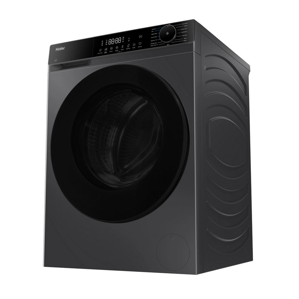 Haier X5 Plus HW9BP14357AEGTUK 9kg 1400 Spin WiFi Connected Washing Machine Graphite - A Rated