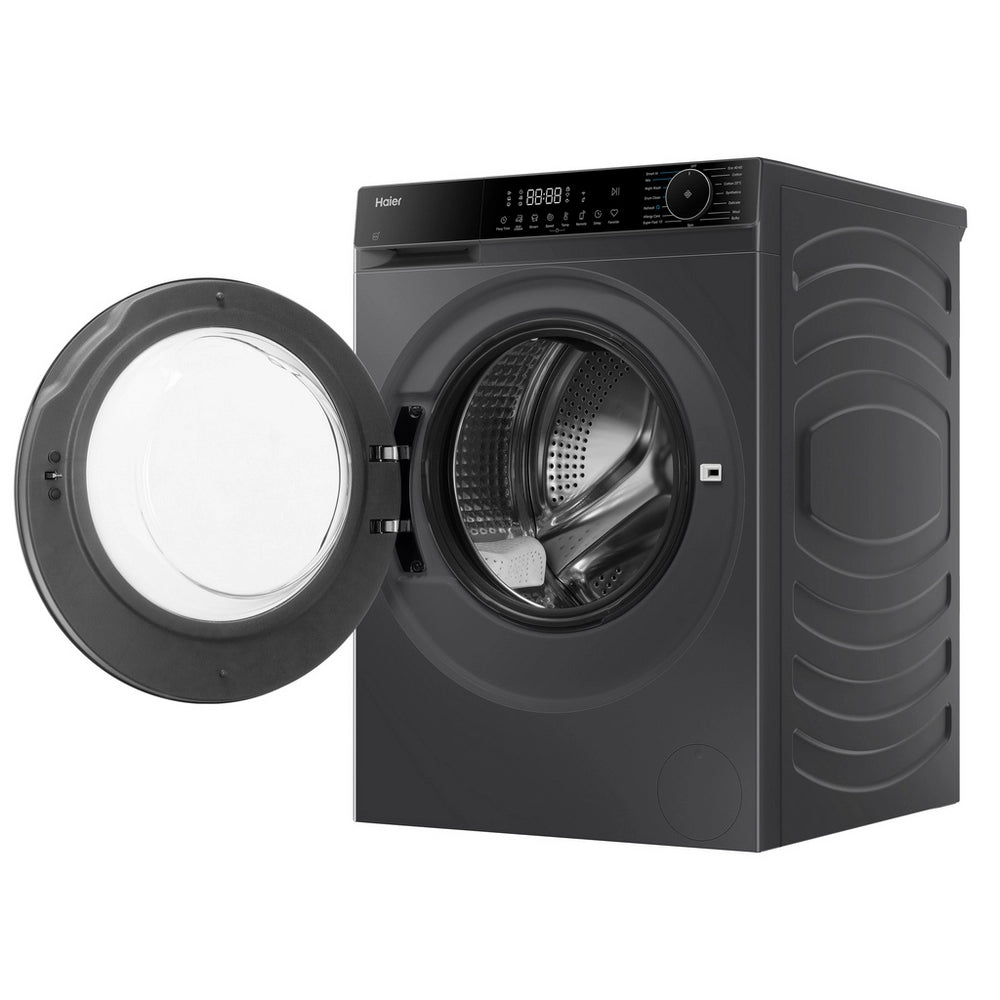 Haier X5 Plus HW9BP14357AEGTUK 9kg 1400 Spin WiFi Connected Washing Machine Graphite - A Rated