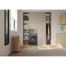 Haier X7 HW100-B14367GUUK 10kg 1400 Spin WiFi Connected Washing Machine Graphite - A Rated