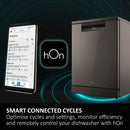 Haier XF 5C7M0W-80 I-Pro Shine Series 3 Freestanding Dishwasher 15 Place Settings White
