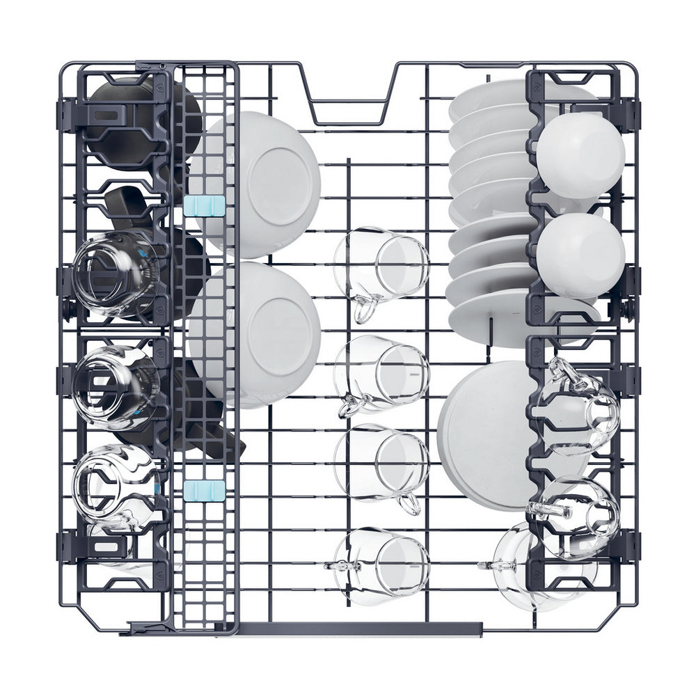 Haier XF 5C7M0W-80 I-Pro Shine Series 3 Freestanding Dishwasher 15 Place Settings White