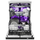 Haier XF 6B2M3BX-80 I-Pro Shine Series 5 Freestanding Dishwasher 16 Place Settings Silver
