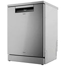 Haier XF 6B2M3BX-80 I-Pro Shine Series 5 Freestanding Dishwasher 16 Place Settings Silver