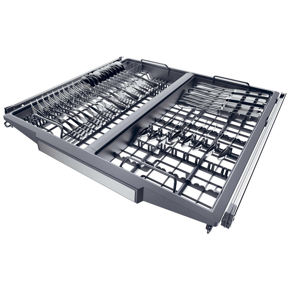Haier XF 6B2M3BX-80 I-Pro Shine Series 5 Freestanding Dishwasher 16 Place Settings Silver