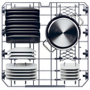 Haier XF 6B2M3BX-80 I-Pro Shine Series 5 Freestanding Dishwasher 16 Place Settings Silver