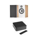 Harman Kardon Citation Amp with Bowers & Wilkins 606 S3 Bookshelf Speakers Oak Package Oak