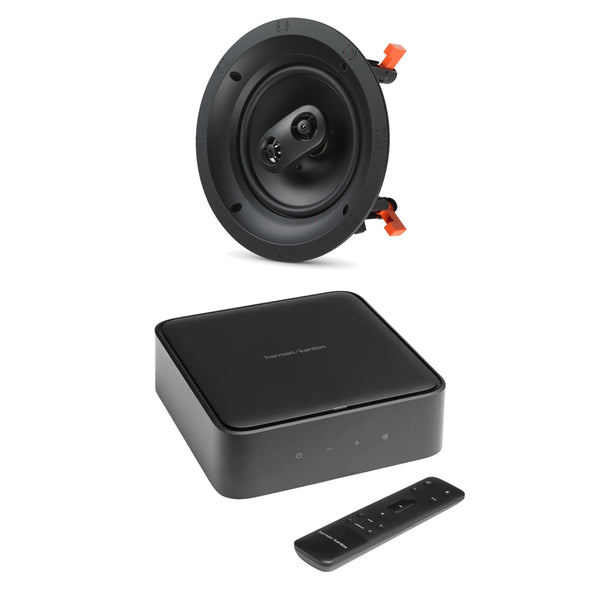 Harman Kardon Citation Amp with JBL B-6ICDT Stereo In-Ceiling Single Speaker Package