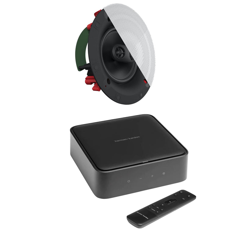 Harman Kardon Citation Amp with Klipsch CS-16CSM Custom Series In Ceiling Stereo Speaker Single Package