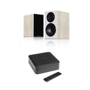 Harman Kardon Citation Amp with Wharfedale Diamond 12.1 Bookshelf Speakers Light Oak Package Light Oak