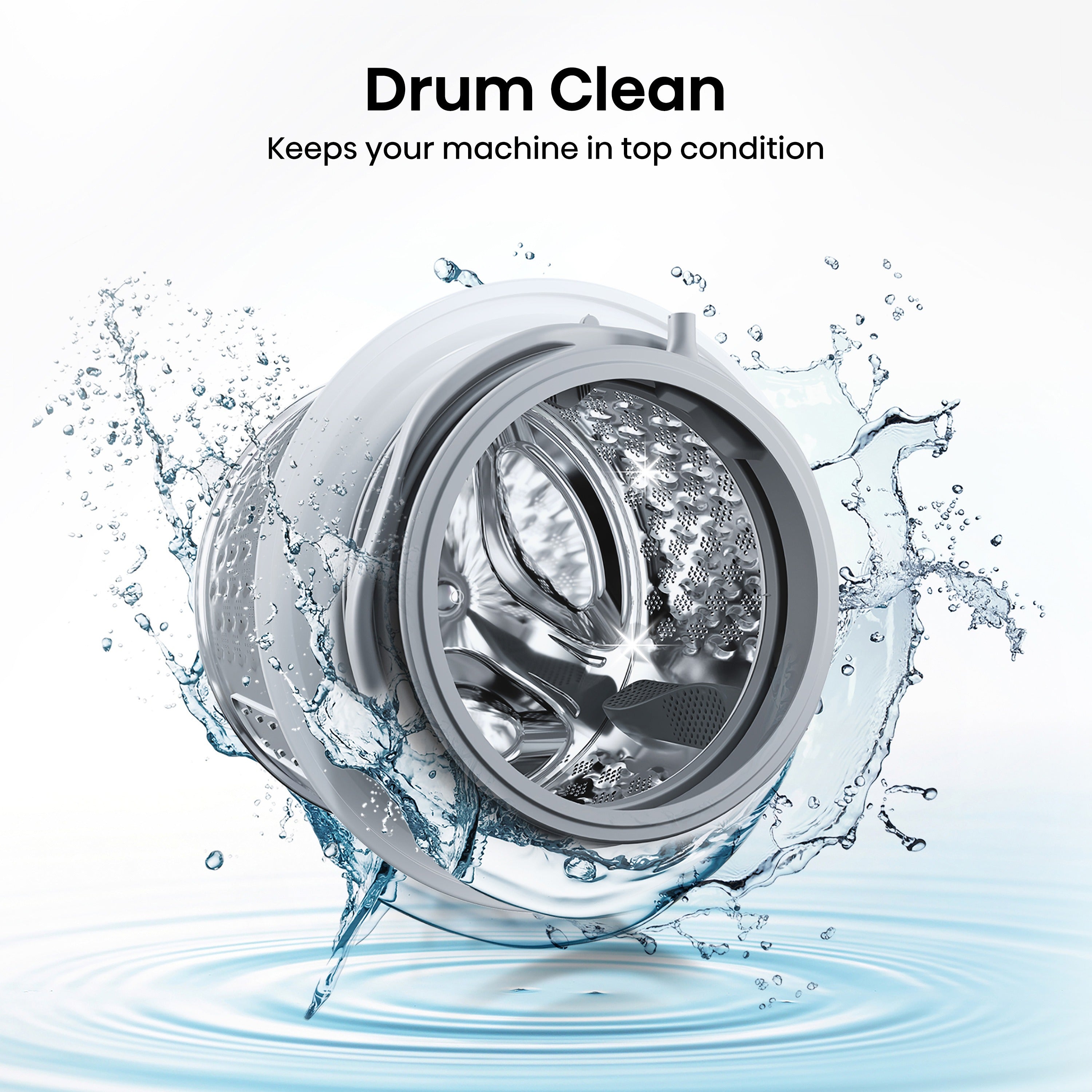 Hisense 1Q Series WF1Q1041BW 10kg 1400 Spin Front Load Washing Machine White - A Rated