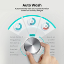 Hisense 3S Series WF3S1043BB3 10.5kg 1400 Spin WiFi-Enabled Freestanding Washing Machine Black
