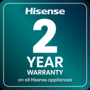 Hisense 3S Series WF3S9043BW3 9kg 1400 Spin WiFi-enabled Freestanding Washing Machine White