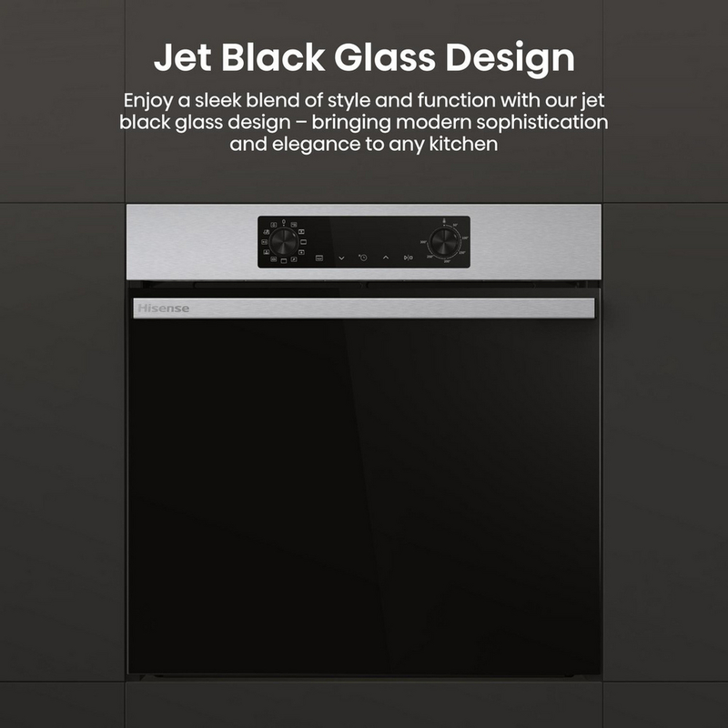 Hisense BI622AXPGUK Hi4 59.5cm Built In Electric Single Oven Stainless Steel