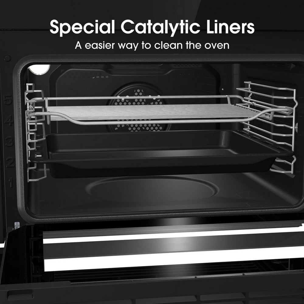 Hisense BID99222CXUK Built In Electric Double Oven Stainless Steel - A Rated