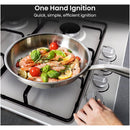 Hisense GM642XHS 60cm Gas Hob Stainless Steel