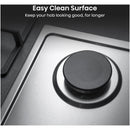 Hisense GM642XHS 60cm Gas Hob Stainless Steel