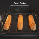 Hisense HDCEC5C10B 50cm Double Oven Electric Cooker with Ceramic Hob Black - A Rated Black