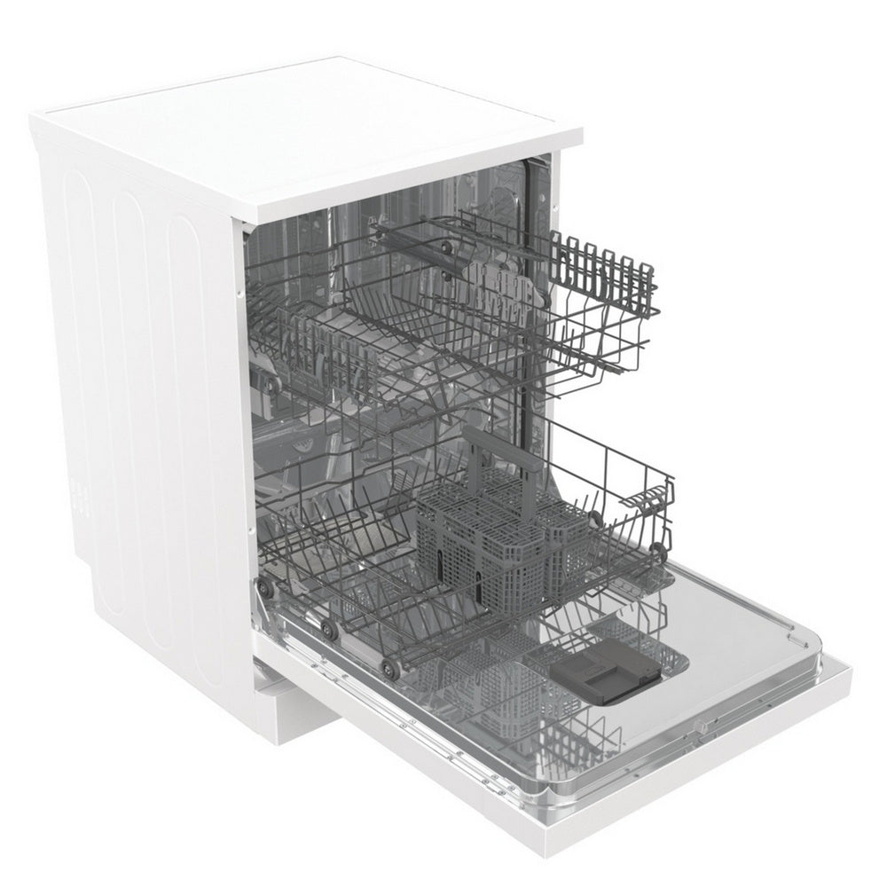 Hisense Hi4 HS642D90WUK Freestanding Full-Size Dishwasher 14 Place Settings White