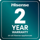 Hisense Hi4 HS642D90WUK Freestanding Full-Size Dishwasher 14 Place Settings White