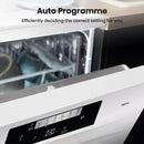 Hisense Hi4 HS642D90WUK Freestanding Full-Size Dishwasher 14 Place Settings White