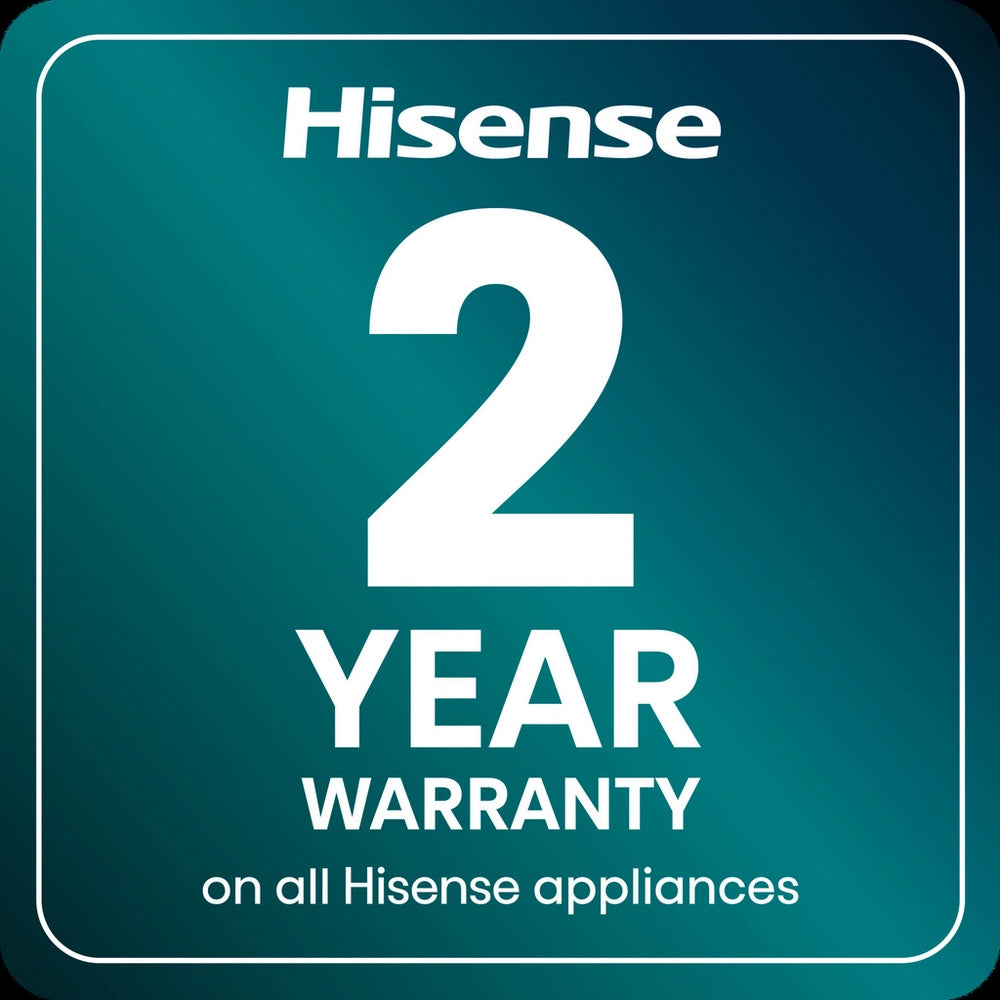 Hisense Hi6 BUD714221CX 54/38L Built Under Electric Double Oven Stainless Steel - A Rated