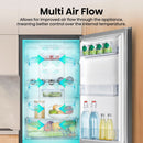 Hisense RB327N4ABD 256L Freestanding Frost Free Fridge Freezer - Black