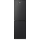 Hisense RB327N4BBE Frost Free Freestanding Fridge Freezer Black Black