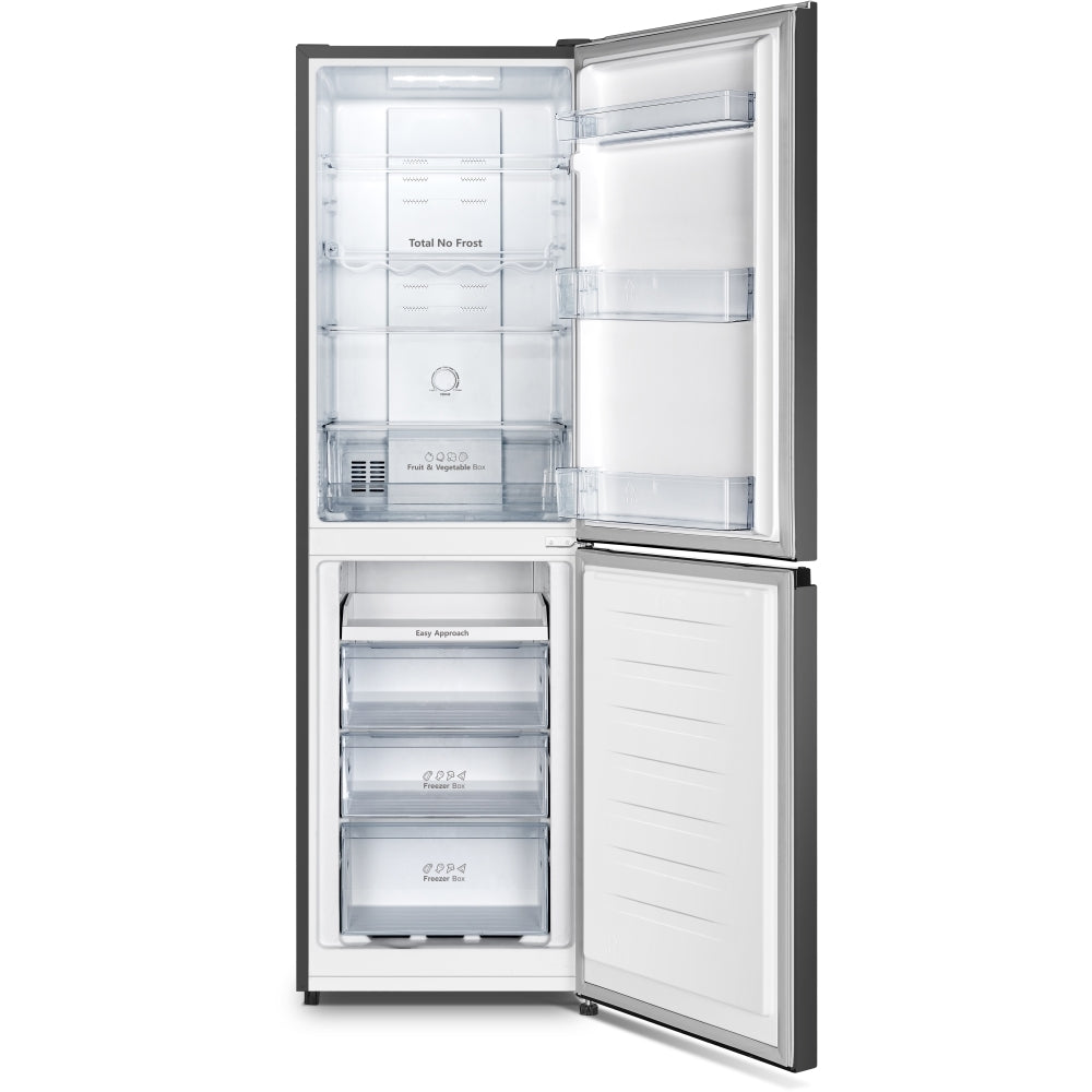 Hisense RB327N4BBE Frost Free Freestanding Fridge Freezer Black Black