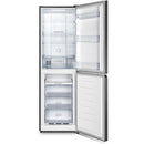 Hisense RB327N4BBE Frost Free Freestanding Fridge Freezer Black Black