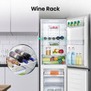 Hisense RB327N4BBE Frost Free Freestanding Fridge Freezer Black Black