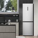 Hisense RB395N4BCE 60/40 Total No Frost Fridge Freezer Stainless Steel - E Rated