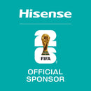 Hisense RB395N4BCE 60/40 Total No Frost Fridge Freezer Stainless Steel - E Rated