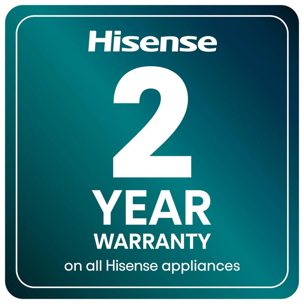 Hisense RB435N4BFE 60/40 Frost Free Fridge Freezer Black - E Rated