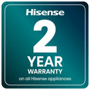 Hisense RB435N4BFE 60/40 Frost Free Fridge Freezer Black - E Rated