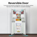 Hisense RIB291F4AWE 177cm High Integrated Frost Free Fridge Freezer White