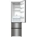 Hisense RM469N4ACDUK Freestanding Frost Free Fridge Freezer Stainless Steel