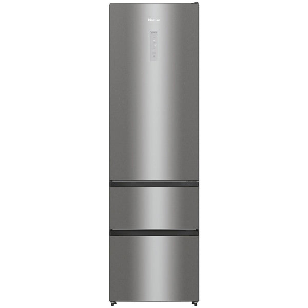 Hisense RM469N4ACDUK Freestanding Frost Free Fridge Freezer Stainless Steel