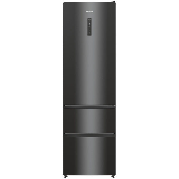 Hisense RM469N4AFDUK Freestanding Frost Free Fridge Freezer Black
